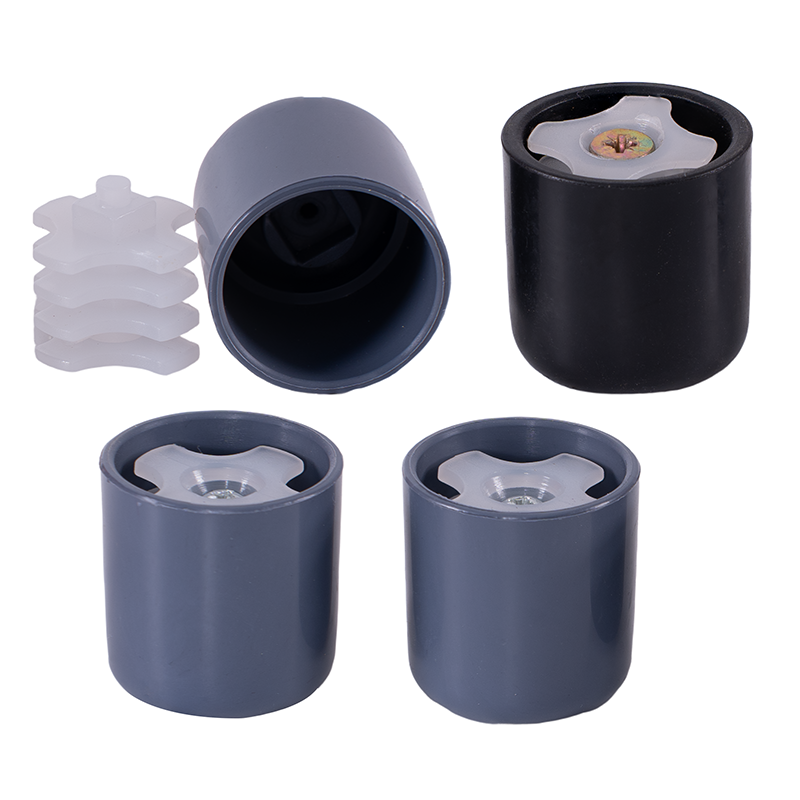 Glidande tips i plast